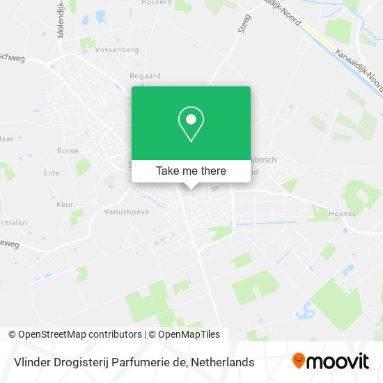 Vlinder Drogisterij Parfumerie de map