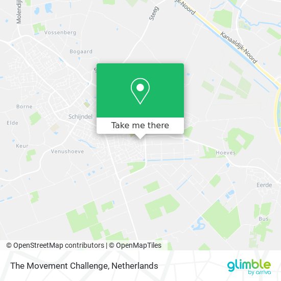 The Movement Challenge map