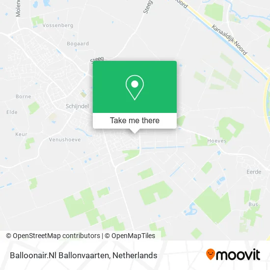 Balloonair.Nl Ballonvaarten Karte