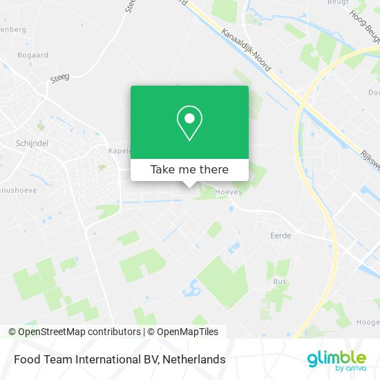 Food Team International BV map