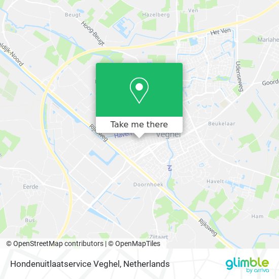 Hondenuitlaatservice Veghel Karte