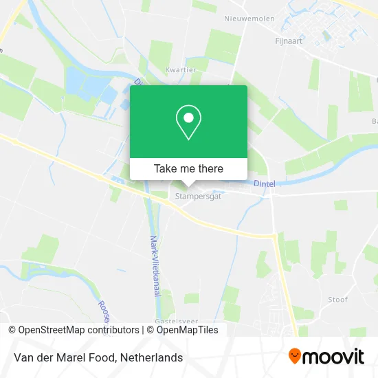 Van der Marel Food map