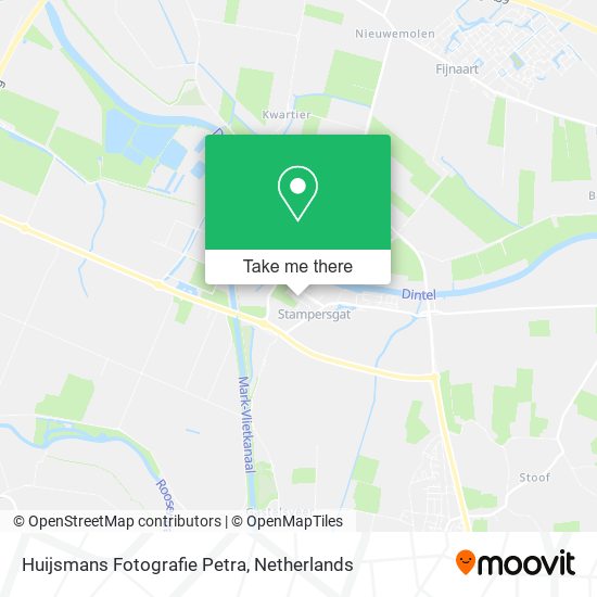 Huijsmans Fotografie Petra map