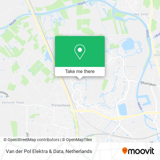 Van der Pol Elektra & Data map