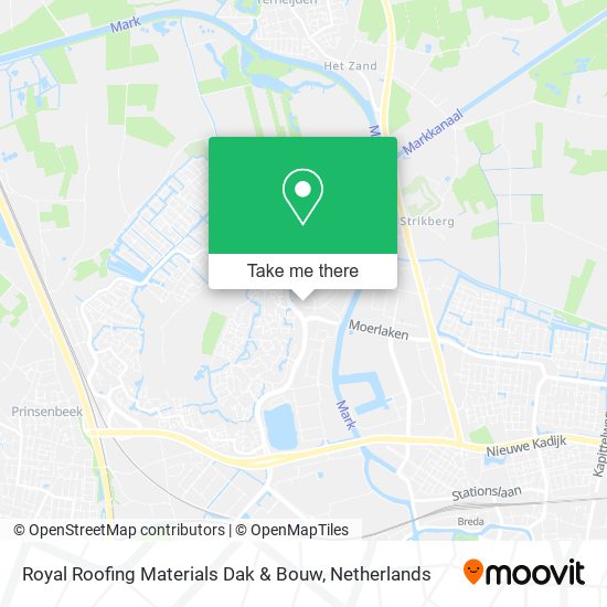 Royal Roofing Materials Dak & Bouw map