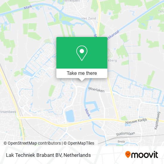 Lak Techniek Brabant BV map