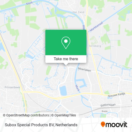 Subox Special Products BV map