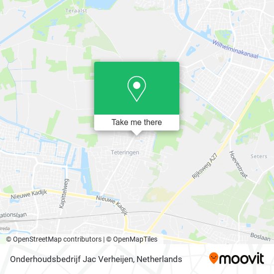 Onderhoudsbedrijf Jac Verheijen map