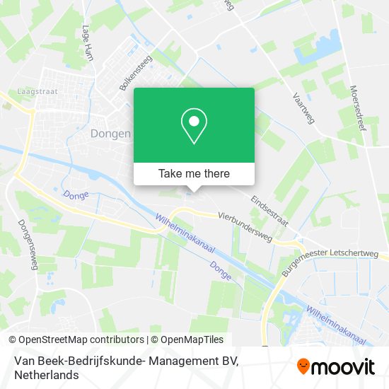 Van Beek-Bedrijfskunde- Management BV Karte