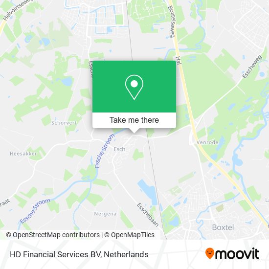 HD Financial Services BV map