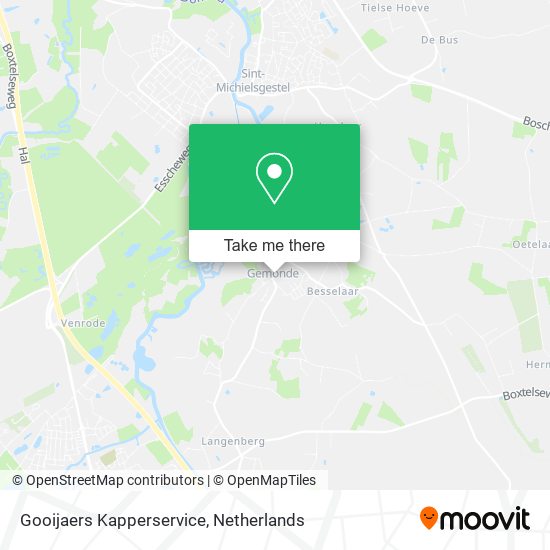 Gooijaers Kapperservice map