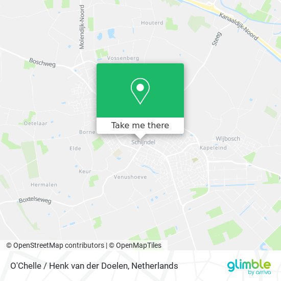 O'Chelle / Henk van der Doelen map