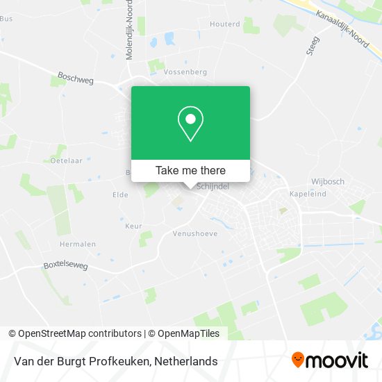 Van der Burgt Profkeuken map