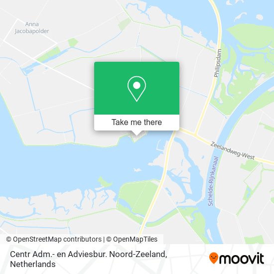 Centr Adm.- en Adviesbur. Noord-Zeeland map