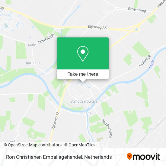 Ron Christianen Emballagehandel map