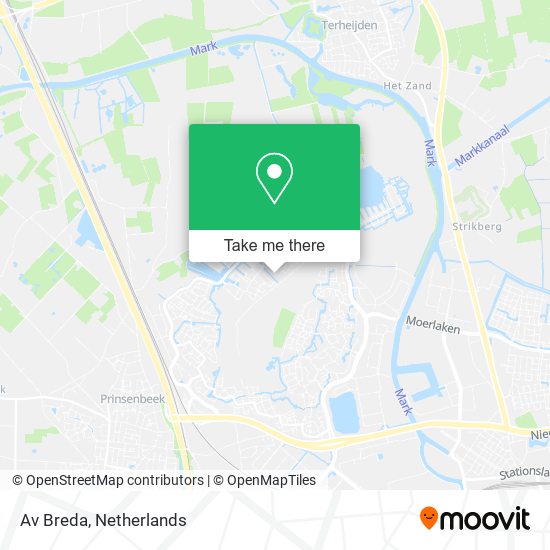 Av Breda map