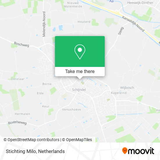 Stichting Milo map