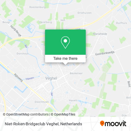 Niet-Roken-Bridgeclub Veghel map