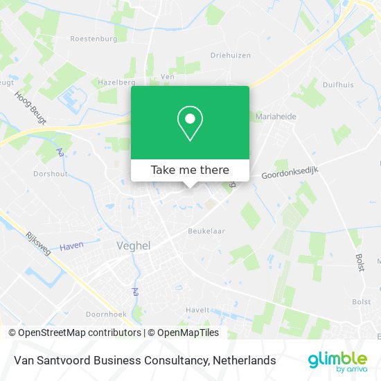 Van Santvoord Business Consultancy map