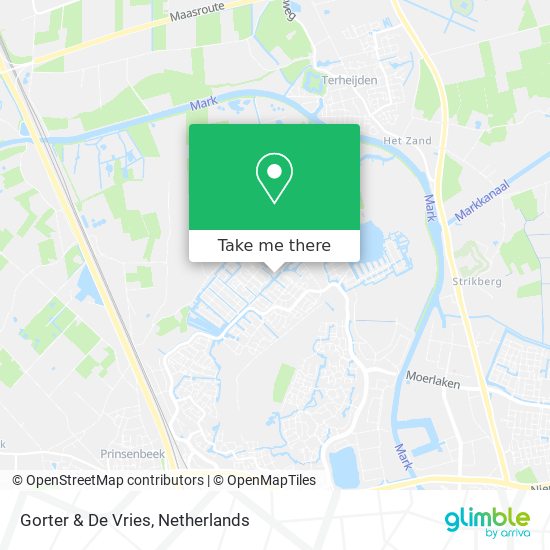 Gorter & De Vries map