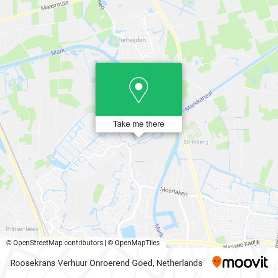 Roosekrans Verhuur Onroerend Goed map