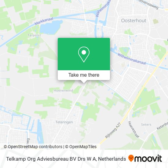 Telkamp Org Adviesbureau BV Drs W A map