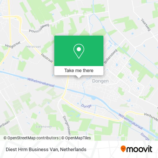 Diest Hrm Business Van map