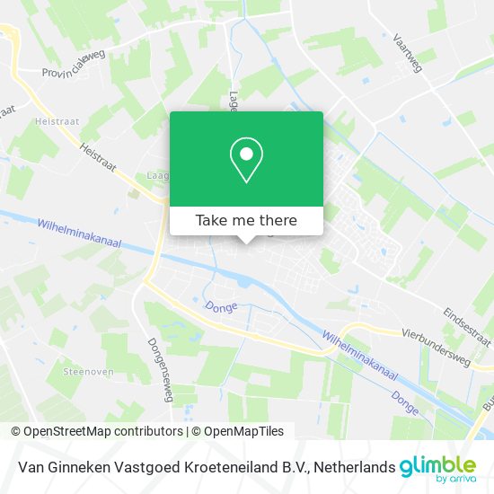 Van Ginneken Vastgoed Kroeteneiland B.V. map