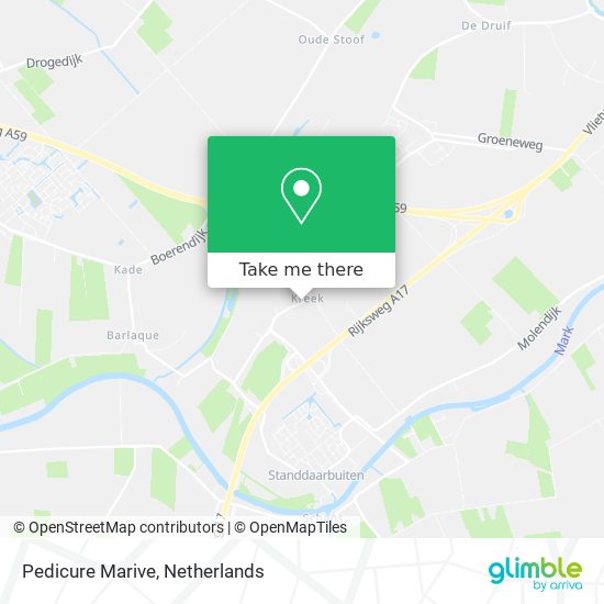 Pedicure Marive map