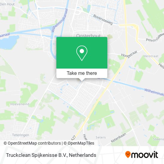 Truckclean Spijkenisse B.V. map