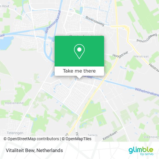 Vitaliteit Bew map