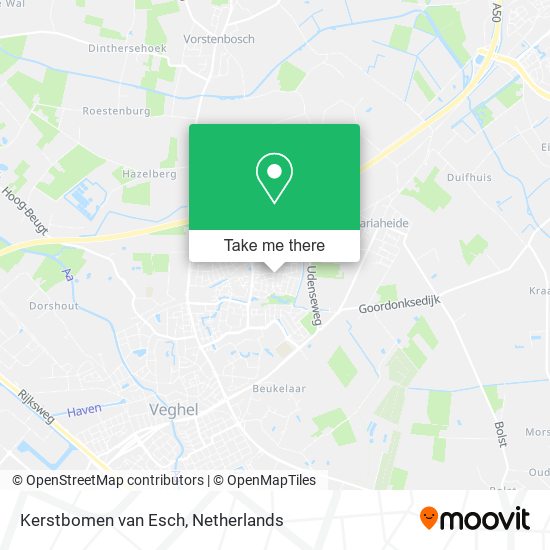 Kerstbomen van Esch map