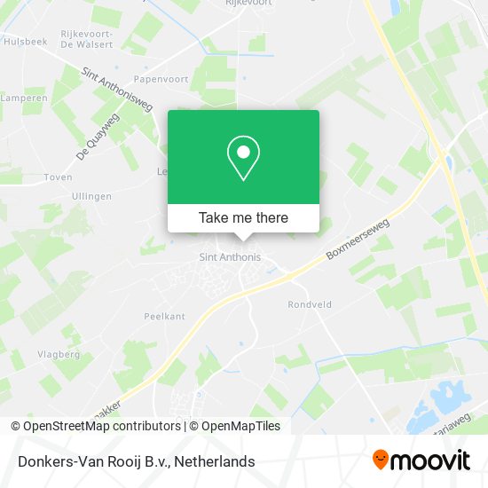 Donkers-Van Rooij B.v. map