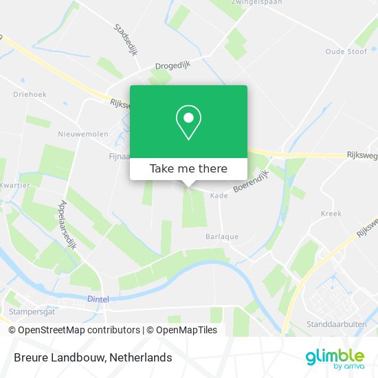 Breure Landbouw map