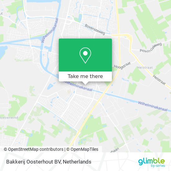 Bakkerij Oosterhout BV Karte