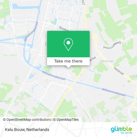 Kelu Bouw map