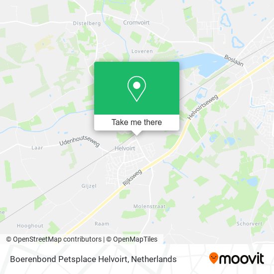 Boerenbond Petsplace Helvoirt map