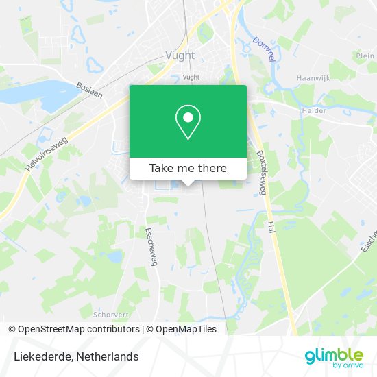 Liekederde map