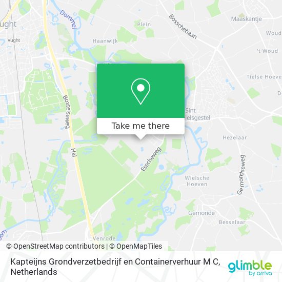 Kapteijns Grondverzetbedrijf en Containerverhuur M C map