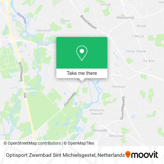 Optisport Zwembad Sint Michielsgestel Karte