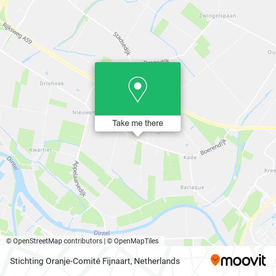 Stichting Oranje-Comité Fijnaart Karte