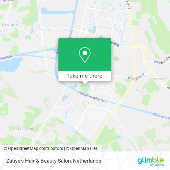 Zatiye's Hair & Beauty Salon map