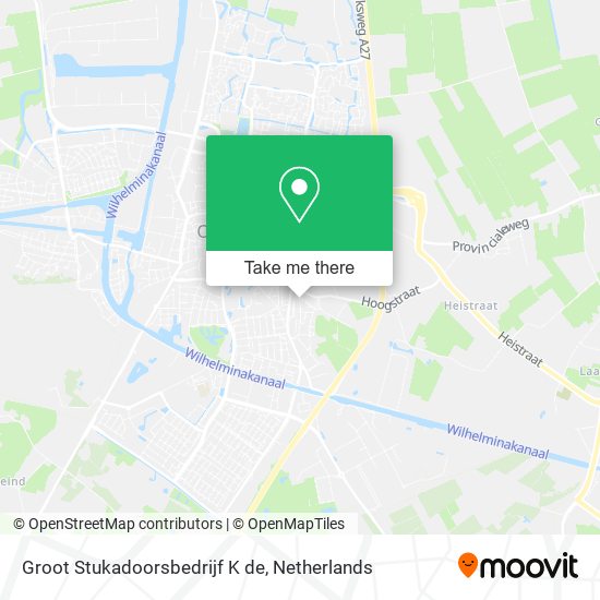 Groot Stukadoorsbedrijf K de map