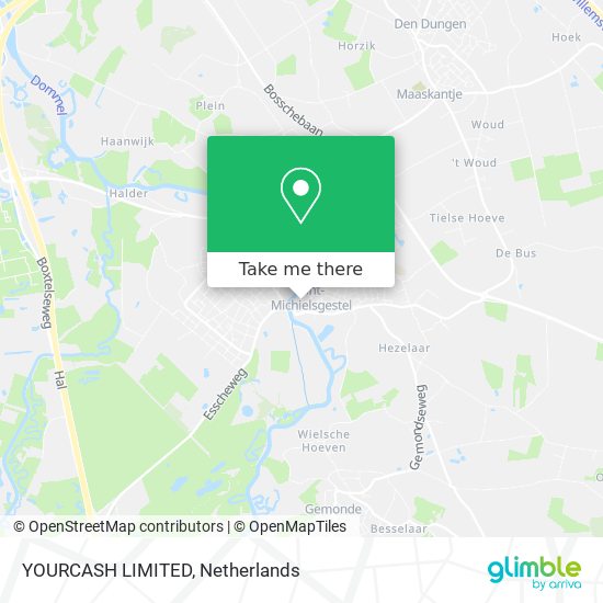 YOURCASH LIMITED map