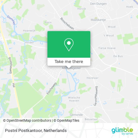 Postnl Postkantoor map