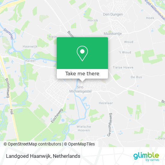 Landgoed Haanwijk Karte