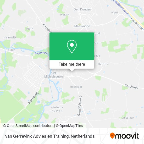 van Gerrevink Advies en Training map