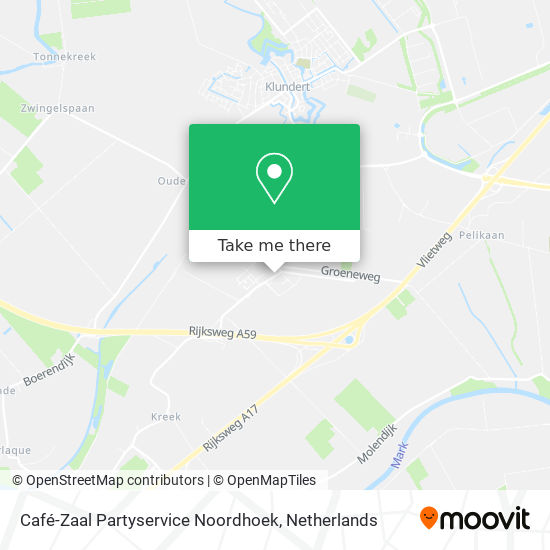 Café-Zaal Partyservice Noordhoek map