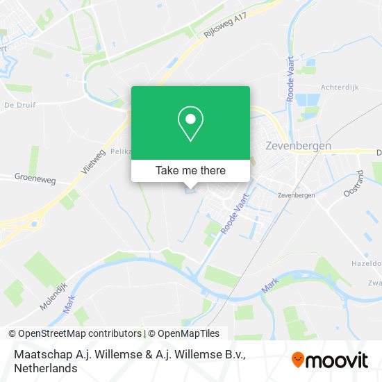 Maatschap A.j. Willemse & A.j. Willemse B.v. map