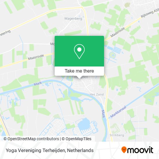 Yoga Vereniging Terheijden map